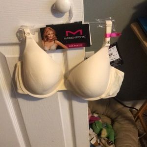 Egg shell colored bra